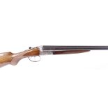 (S2) 12 bore boxlock ejector by P Beretta, 28 ins barrels, ¼ & ¾, 70mm chambers, scroll engraved