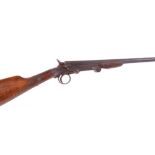 (S2) .410 Belgian semi hammer, 29½ ins part octagonal barrel with bead sight, 65mm chamber,