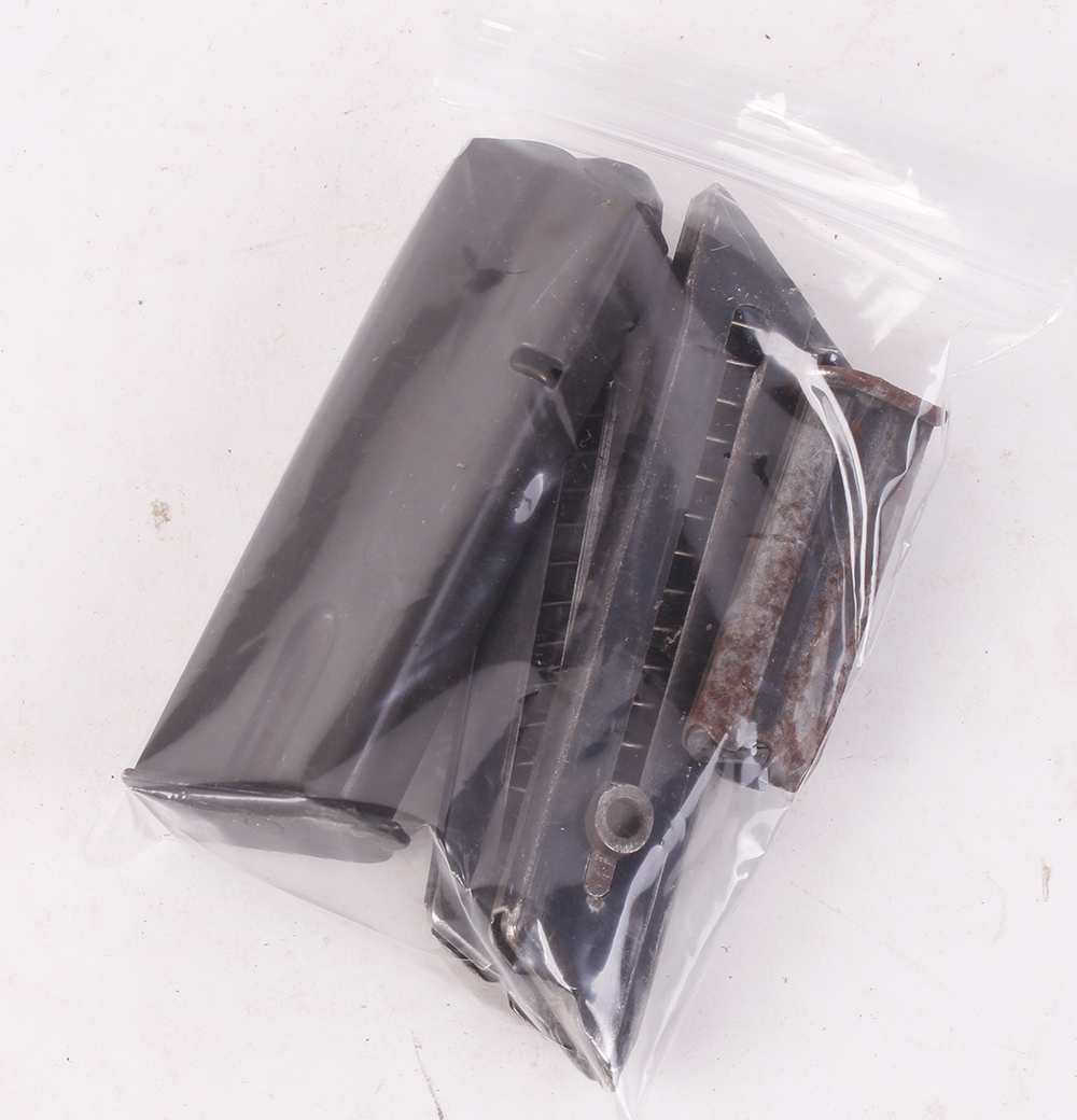 Two .22 Browning magazines and two other magazines (4)