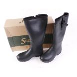 Boxed pair Seeland Wellington boots, size 10