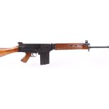 Replica 7.62mm L1A1 SLR. This Lot is offered for the purposes of historical re-enactment or