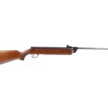 .22 British Series 70 Model 79 break barrel air rifle, blade foresight, adjustable rear sight, no.