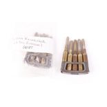 **Amended description** (S1) 10 x 6.5mm Mannlicher (Romanian) rifle cartridges in 5 round clips