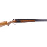 (S2) 12 bore FN Browning A1 Superposed over and under, ejector, 27½ ins barrels, ¾ & ¼, ½ ins