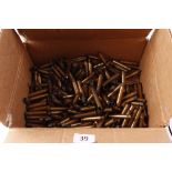 300 x .303 British brass cases for reloading