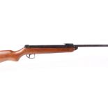 .22 BSA Meteor, break barrel air rifle, scope grooves (rear sight a/f), no.TH55177 [Purchasers