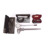 Measuring equipment including: 0-1 micrometer; 1-2 micrometer; Vernier caliper; Mercer bore gauge