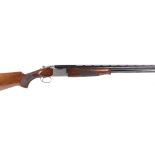 (S2) 12 bore Browning 525 Game over and under, ejector, 30 ins multi choke barrels (5 chokes with