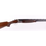 (S2) 12 bore Lanber over and under, ejector, 27½ ins multi choke ventilated barrels, 70mm