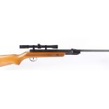 .22 Relum break barrel air rifle, mounted Hawke scope, no. 81771 [Purchasers Please Note: This Lot