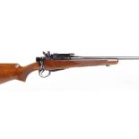 (S1) .303 Savage Enfield No.4 Mk1 bolt action rifle, 22½ ins barrel with hooded blade foresight,