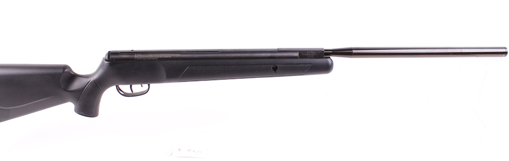 .22 Crosman Phantom Mk II break barrel air rifle, black synthetic stock, no. 714X00091 [Purchasers