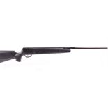 .22 Crosman Phantom Mk II break barrel air rifle, black synthetic stock, no. 714X00091 [Purchasers