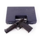 .177 Colt Government 1911 A1 (Umarex) Co2 semi automatic air pistol, black finish, with 5 rotary