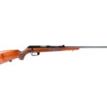 (S1) .22 (hornet) Walther bolt action rifle (magazine missing), 22 ins barrel (sights removed),