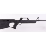 (S1) .22 Walther G22 semi automatic tactical air rifle, threaded barrel for moderator (mod