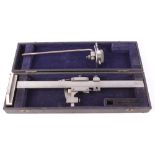 John Bull vernier gauge; Huddersfield Gauges height gauge, cased (2)