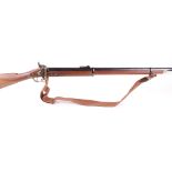 **Amended description - smooth bored - S2** .451 Parker Hale percussion rifle, 32 ins fullstocked