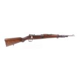 7.92mm FN Mauser bolt action POLITIE carbine c.1948, no. 19265 - Deactivated with EU certificate (