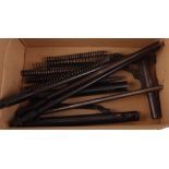Box containing air rifle springs and barrels