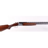 (S2) 12 bore Lanber over and under, ejector, 27½ ins ventilated barrels, ¼ & ¼, ½ ins file cut