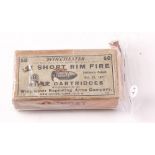(S1) 25 x .41(rf) Derringer pistol cartridges in Winchester packet[Purchaser Please Note: Section