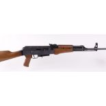 (S1) .22 Armi Jager Model AP80 semi automatic rifle, banana magazine, webbing sling, no. 015537 [