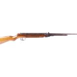 .22 Webley Mark 3, under lever air rifle, with original blade and turret sights, no.7085 [Purchasers