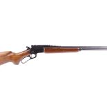 (S1) .22 Marlin Original Golden-39AS lever action rifle, 24 ins threaded barrel, tube magazine,