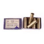 10 x 12 bore Eley brass cases