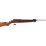 .22 Diana G27 break barrel air rifle, open sights, no. 366 [Purchasers Please Note: This Lot