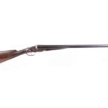 (S2) 12 bore sidelock ejector by Henry Atkin, 30 ins barrels, indistinctly inscribed, ic & ¼, fine