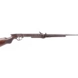 .22 BSA Lincoln Jeffries air rifle, open sights, no. L14130 [Purchasers Please Note: This Lot cannot