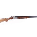 (S2) 20 bore Italian over and under, 28 ins barrels, ¾ & ic, ventilated rib, 76mm chambers, engraved