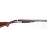 (S2) 20 bore Sabatti over and under, 30 ins barrels, full & ic, file cut ventilated rib with bead
