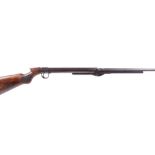 .177 BSA Lincoln Jeffries type under lever air rifle, tap loading, no. CS22096 [Purchasers Please