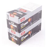 (S1) 1000 x .17 (Hmr) CCI Speer TNT hollow point rifle cartridges[Purchaser Please Note: Section 1