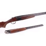 (S2) 12 bore Baikal over and under, ejector, 28½ ins barrels, full & ¾, 70mm chambers with
