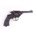 .38 Webley & Scott MkIV six shot service revolver, no. 28995 - Deactivated with EU certificate (