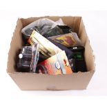 Box containing shooting accessories incl.: trigger lock; game bag; iScope phone adaptor; flexible