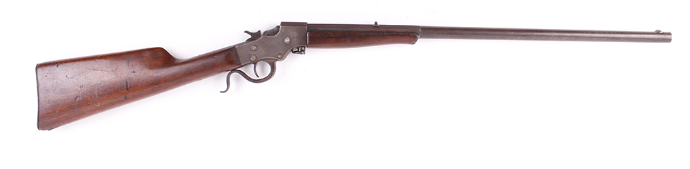 .22 Stevens underlever falling block rifle, no. W66 - Deactivated with EU certificate (2019) - Image 2 of 3