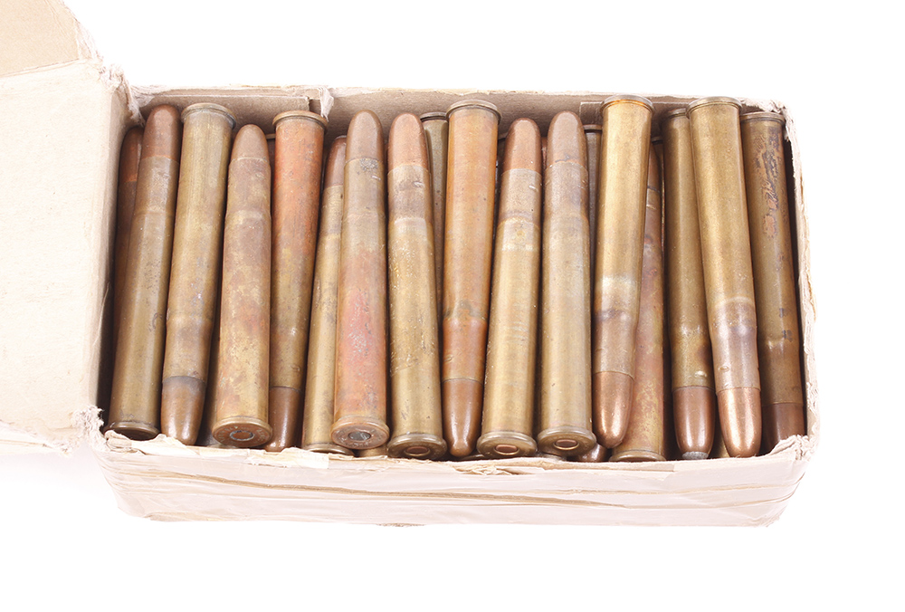 (S1) 65 x .475 Kynoch No.2 500gr big game rifle cartridges [Purchasers please note: Section 1