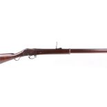 (S58) .577/450 Daniel Fraser Volunteer Martini Henry MK II, in regulation pattern, 33 ins full