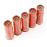 (S1) 5 x 12 bore Eley GP spherical ball cartridges [Purchasers please note: Section 1 licence