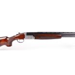 (S2) 12 bore Techni-Mec (Rizzini) Trap over and under, ejector, 30 ins ventilated barrels, full & ¾,