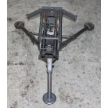 M3 tripod mount with traversing bar and elevating mechanism, stamped C59336 FP,