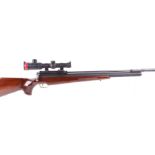 (S1) .177 Logan AX50R pcp bolt action air rifle, Parker Hale moderator, rotary magazine, mounted 1.