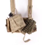 NATO style combat vest with various webbing