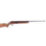 .177 BSA Cadet break barrel air rifle, open sights, stamped BSA to stock, no.