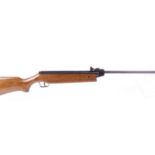 .22 SMK 12 break barrel air rifle, tunnel foresight, adjustable rear sight, no.